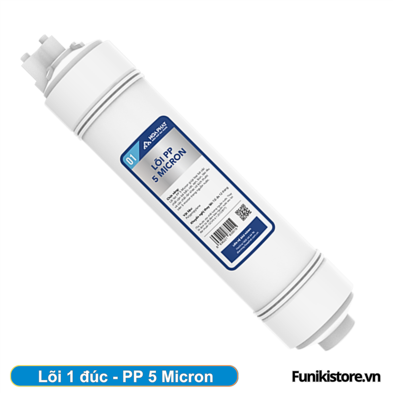 Lõi lọc thô đúc liền Hòa Phát số 1 PP 5 Micron
