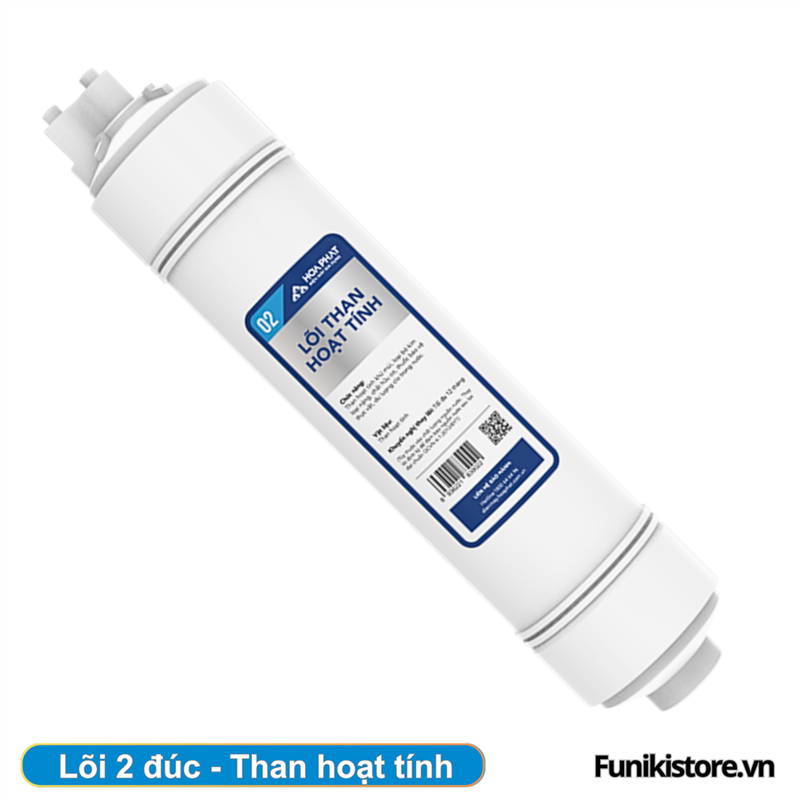 Lõi lọc thô đúc liền Hòa Phát số 2 than hoạt tính
