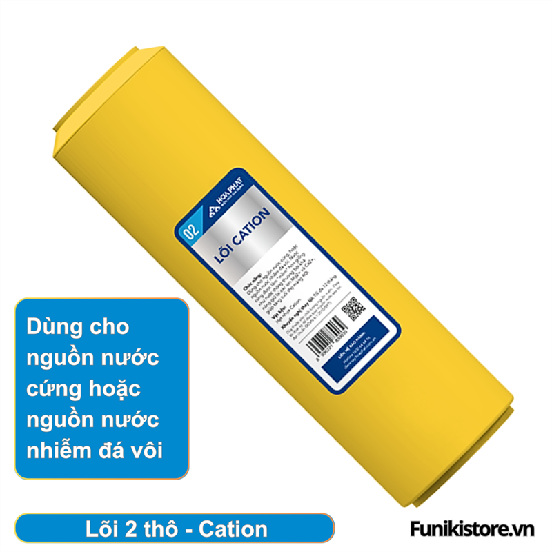 Lõi lọc thô Hòa Phát số 2 Cation (Đóng túi)