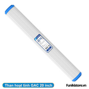 Lõi lọc than hoạt tính GAC 20 inch gầy