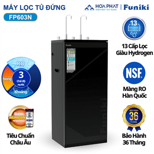 Máy lọc nước RO nóng nguội Funiki FP603N, 13 lõi