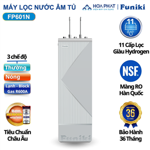Máy lọc nước RO nóng lạnh Funiki FP601N, 11 lõi