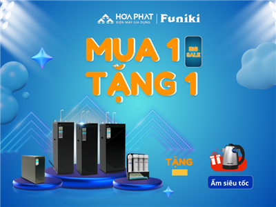 Mua máy lọc nước tặng ấm siêu tốc - từ ngày 15/6 đến hết 31/8/2025